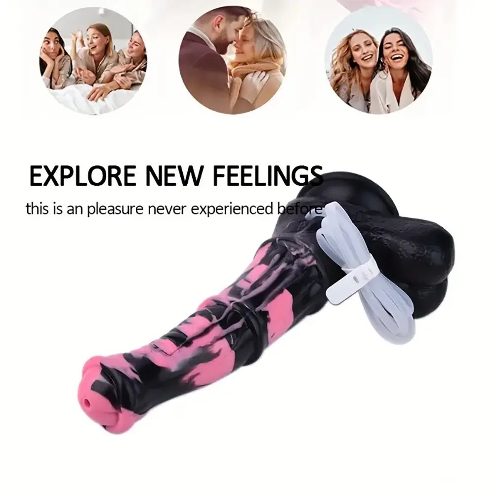 Colorful horse style animal dildo, photo 5