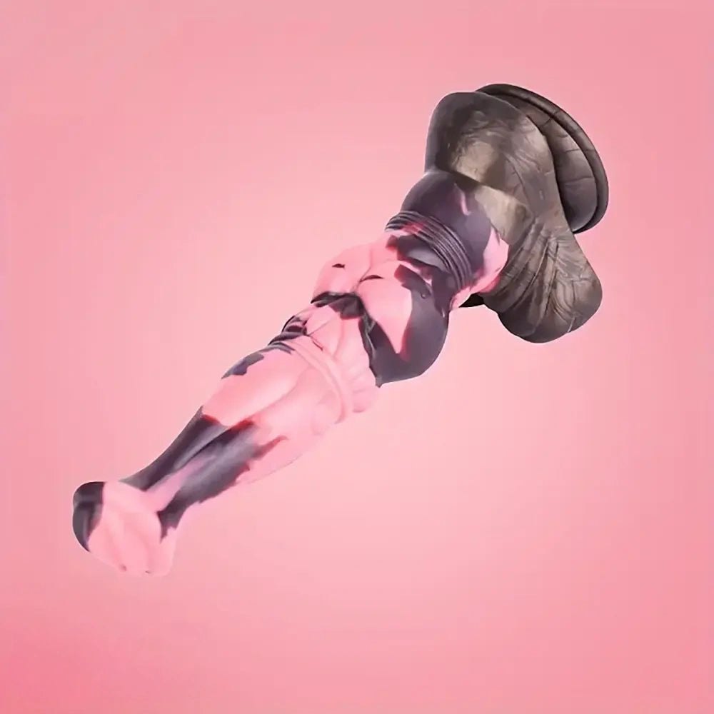 Colorful horse-style fantasy dildo, photo 13