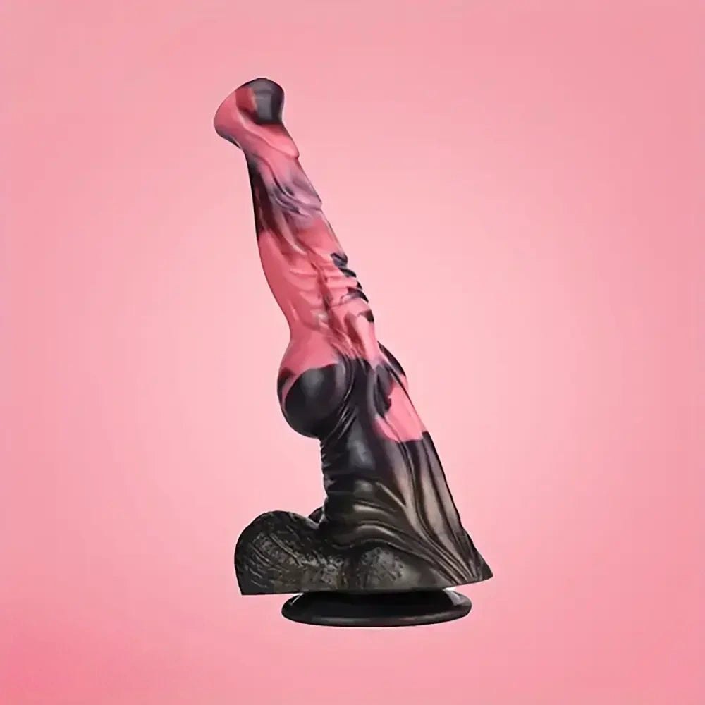 Colorful horse-style fantasy dildo, photo 18