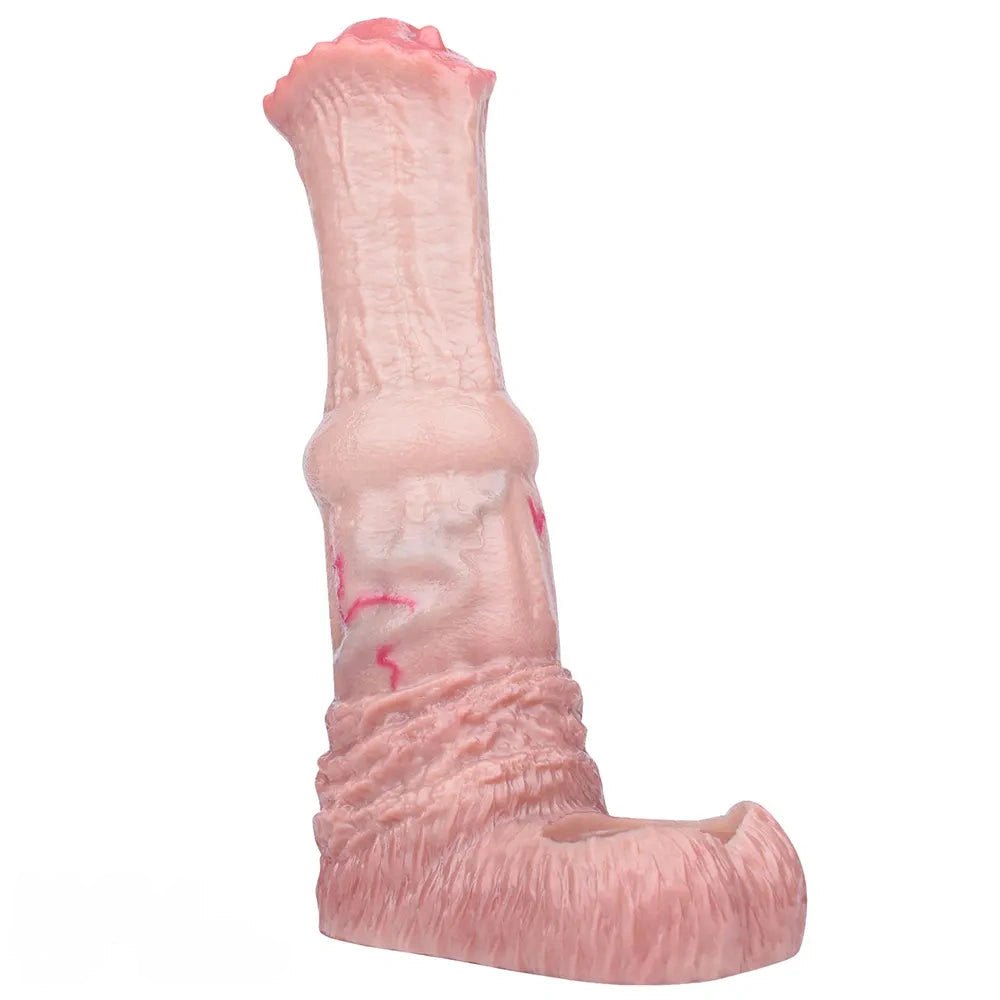 Flesh tone horse style silicone sleeve, photo 11