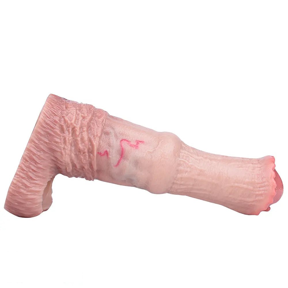 Flesh tone horse style silicone sleeve, photo 13
