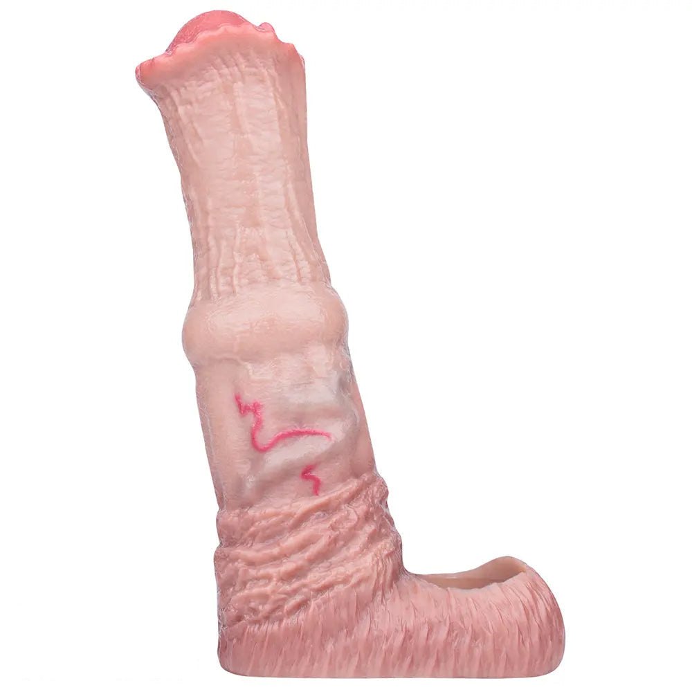 Flesh tone horse style silicone sleeve, photo 9