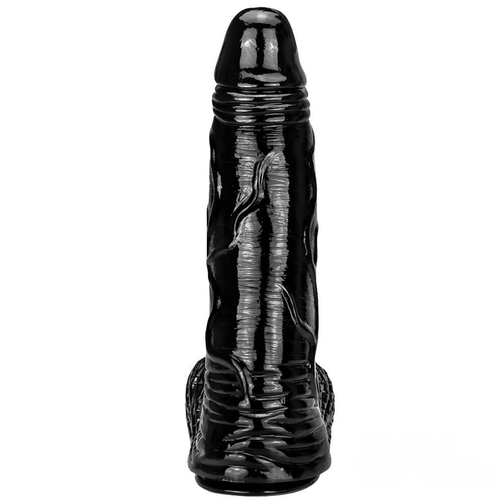 Realistic textured PVC dildo, photo 10