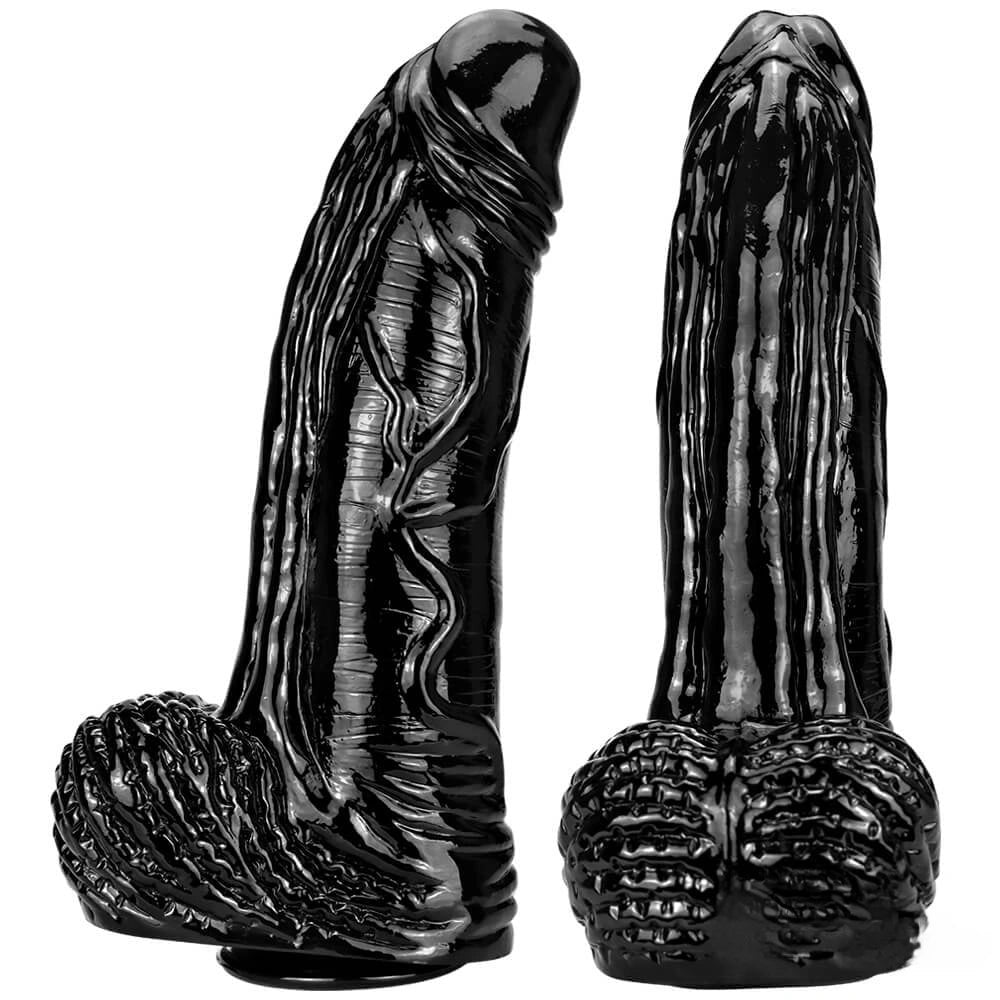 Realistic textured PVC dildo, photo 2