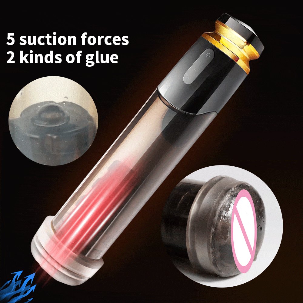 Black hydro vacuum penis pump, photo 2