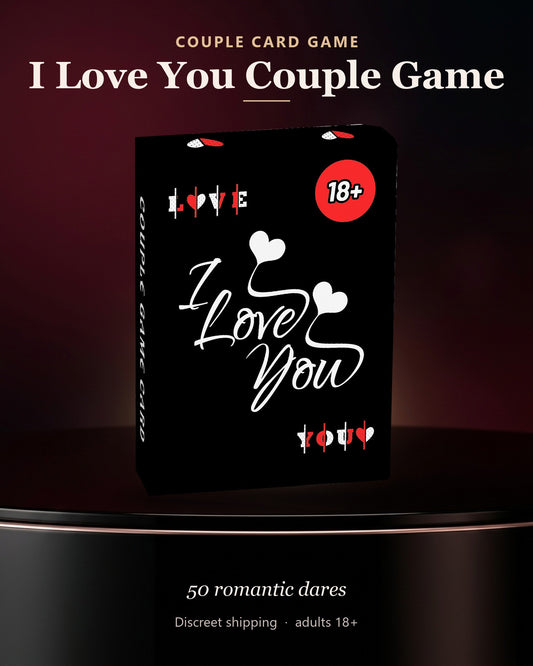 I Love You Couple Game Cards - couple card game - WildNightX