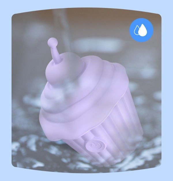 Ice cream cupcake clitoral vibrator, photo 6