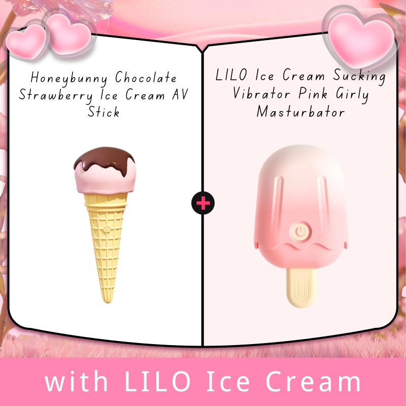 Pink ice cream shaped silicone wand vibrator, photo 9