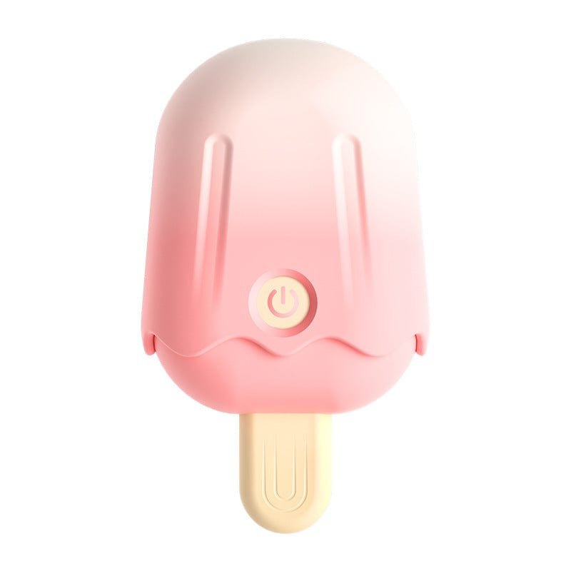 Pink ice cream shaped vibrator, photo 1