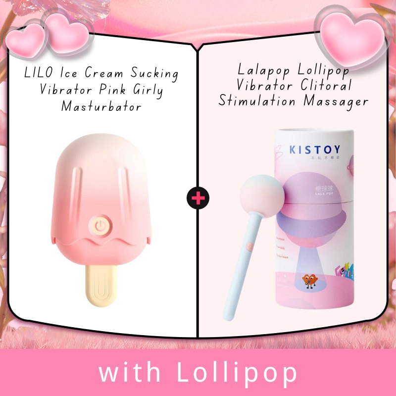 Pink ice cream shaped vibrator, photo 10