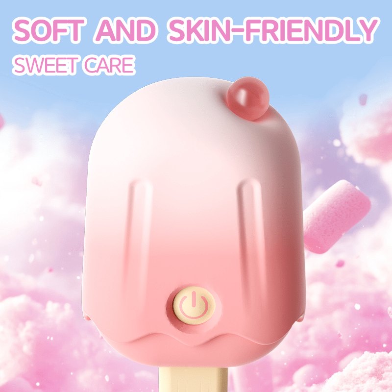 Pink ice cream shaped vibrator, photo 3