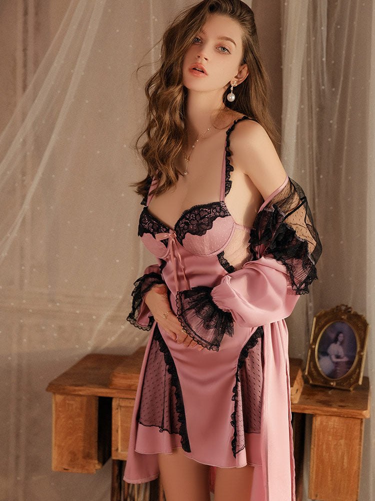 Ice silk summer nightgown dress, photo 4
