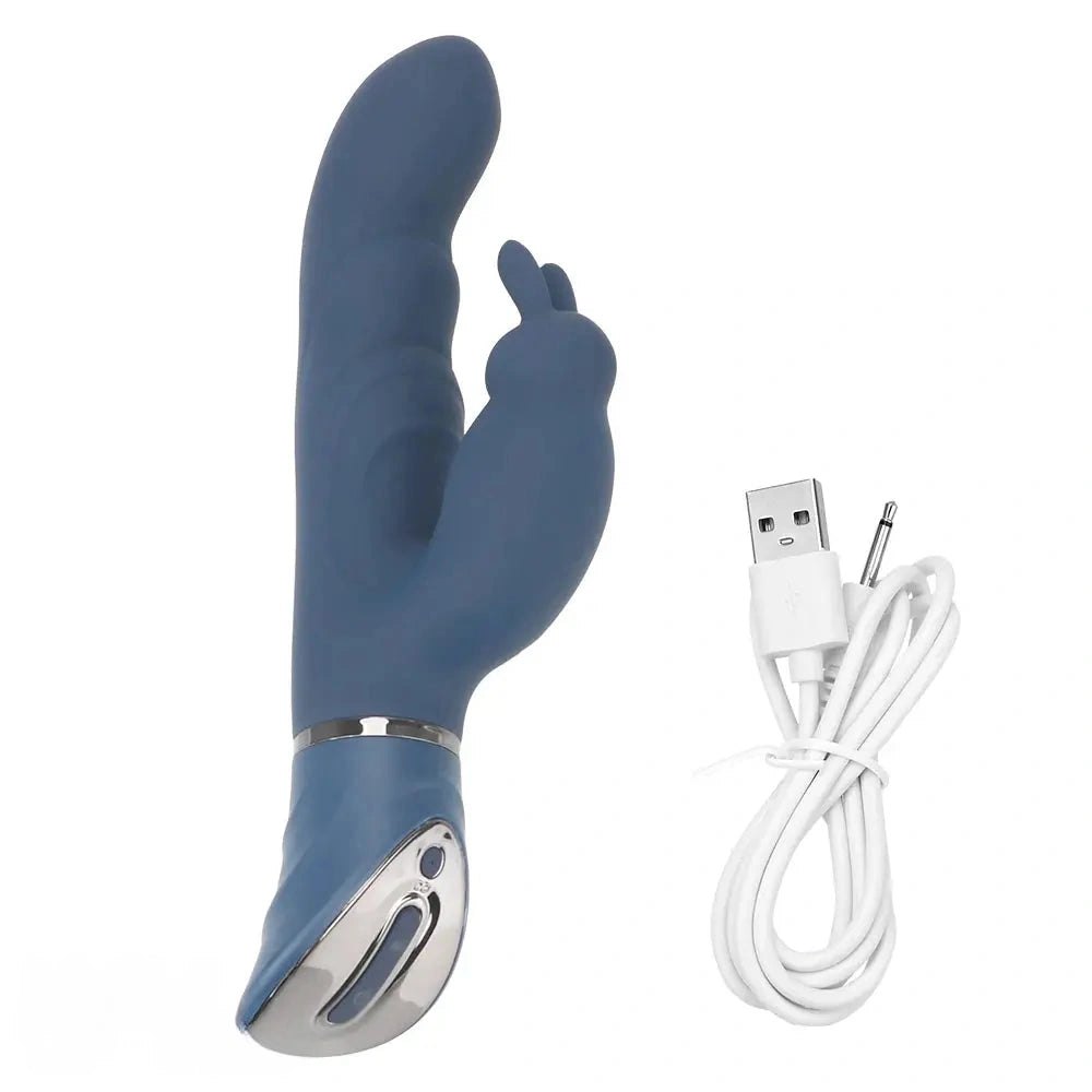 Indigo rabbit g-spot vibrator, photo 7