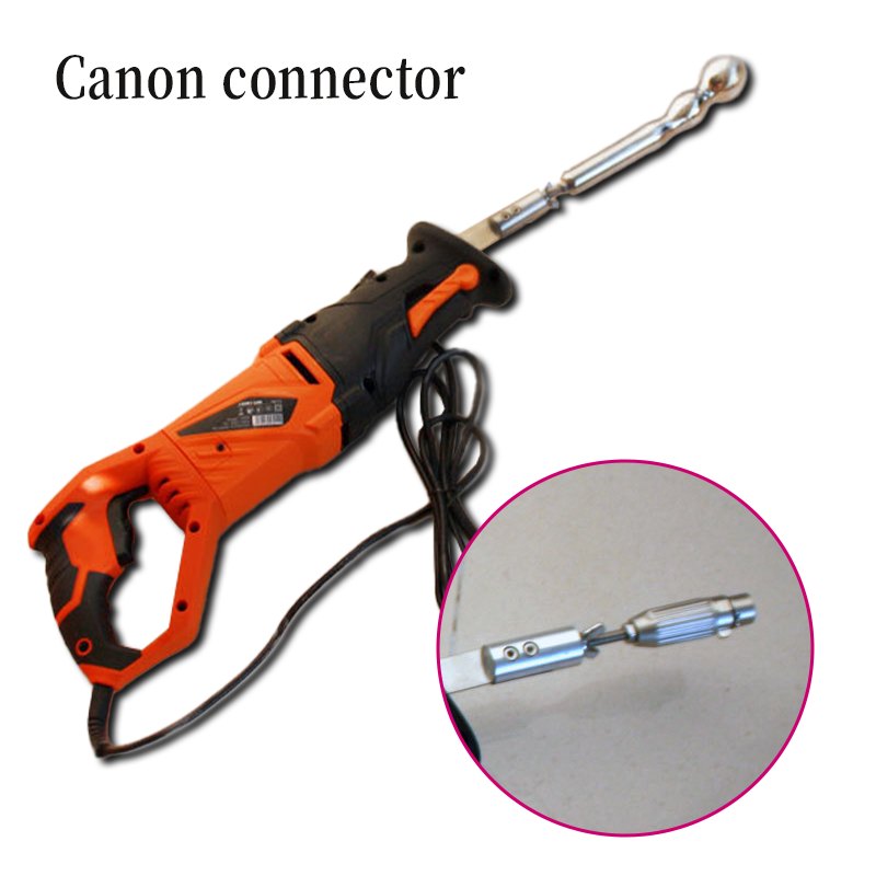 Orange industrial sex machine with dildo attachment, photo 3