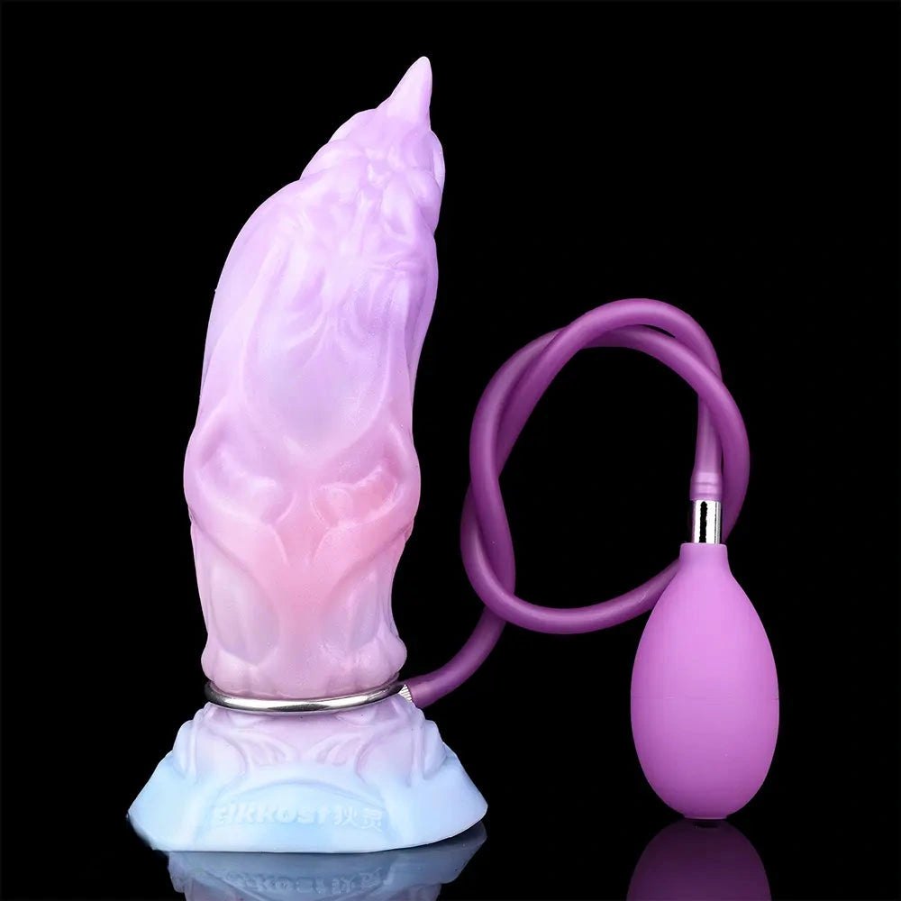 Alien-inspired fantasy silicone dildo, photo 2