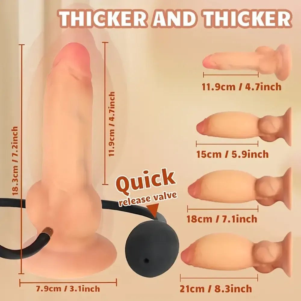 Flesh bendable realistic dildo, photo 3