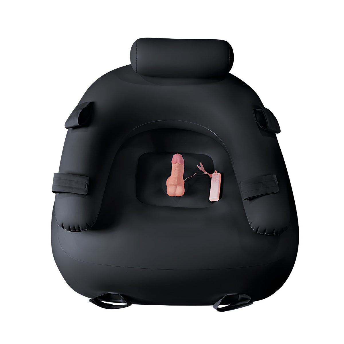Inflatable bondage chair with fixing rings, photo 4