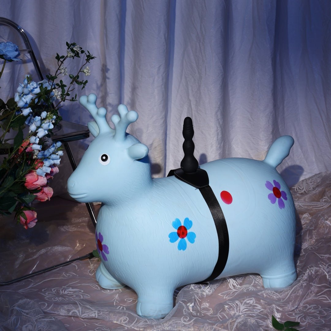 Inflatable deer mount riding machine, photo 9