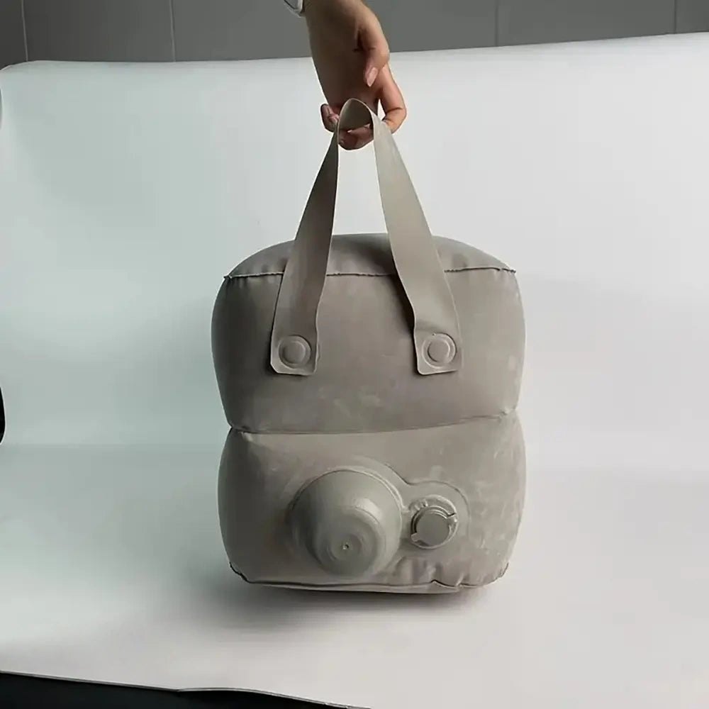 Gray inflatable riding position cushion, photo 2