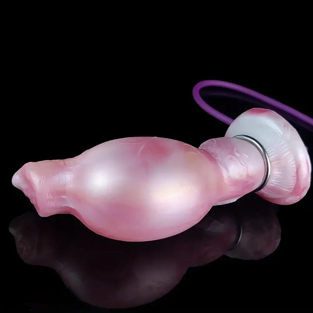 Inflatable dog knot fantasy dildo, photo 7