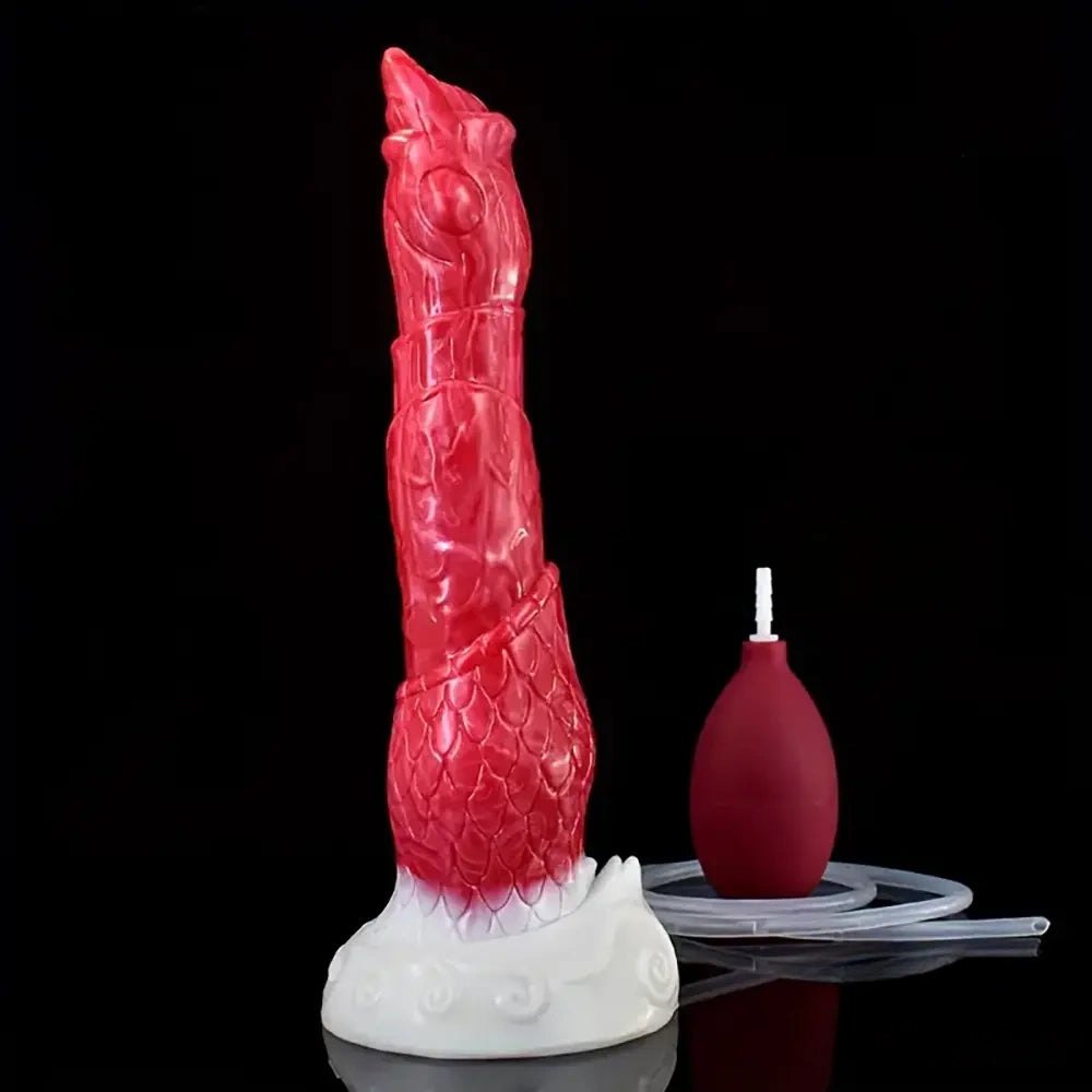 Dragon fantasy inflatable dildo, photo 2