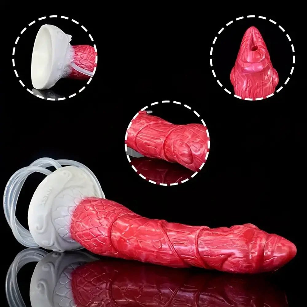 Dragon fantasy inflatable dildo, photo 8