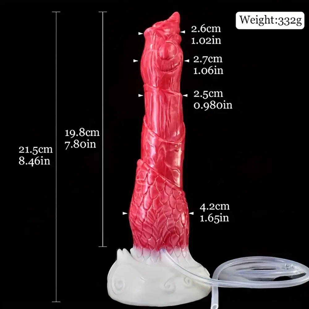 Dragon fantasy inflatable dildo, photo 9
