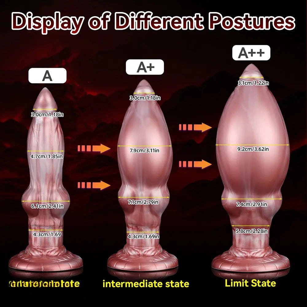 Flesh tone inflatable dual layer dildo, photo 8