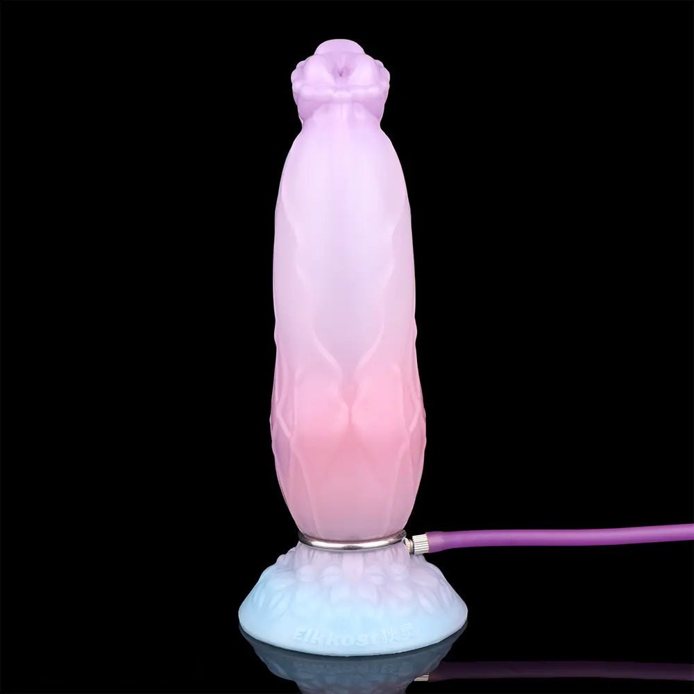 Pink and blue ombre inflatable fantasy dildo, photo 15