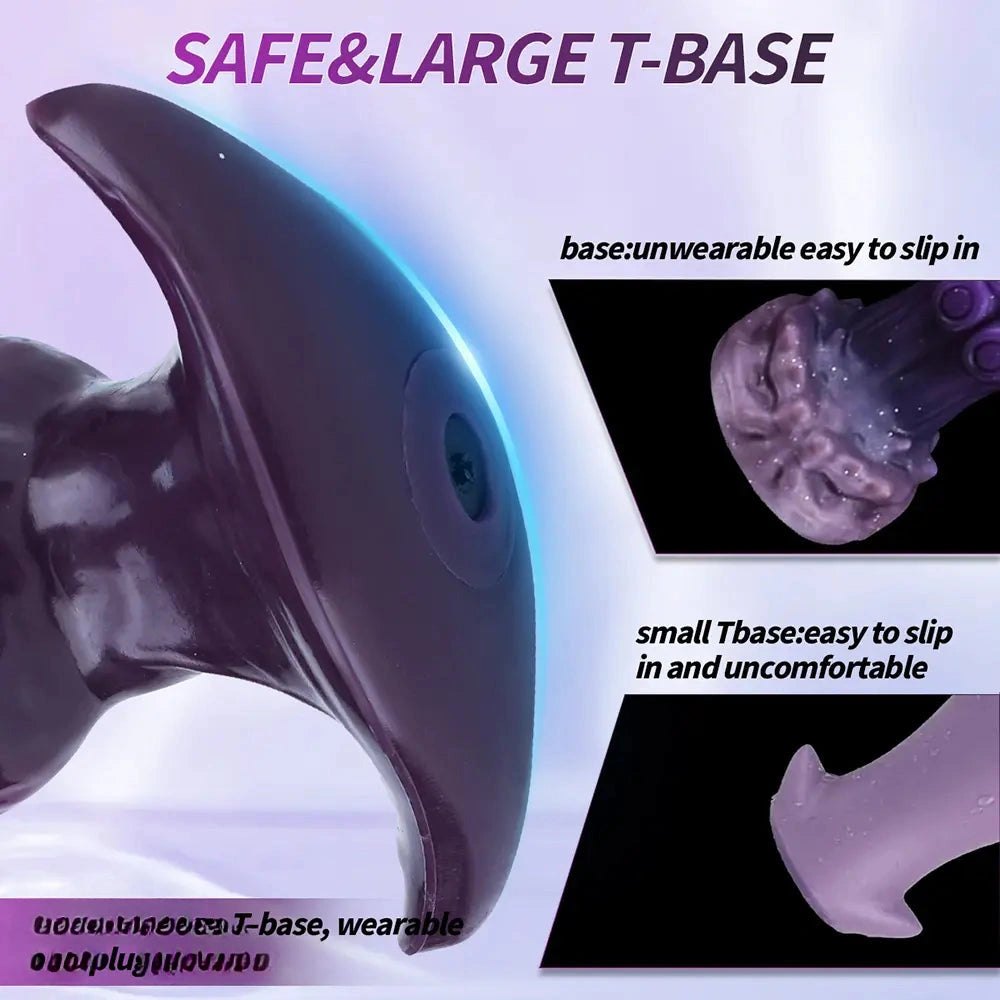 Silicone inflatable knot dildo, photo 13