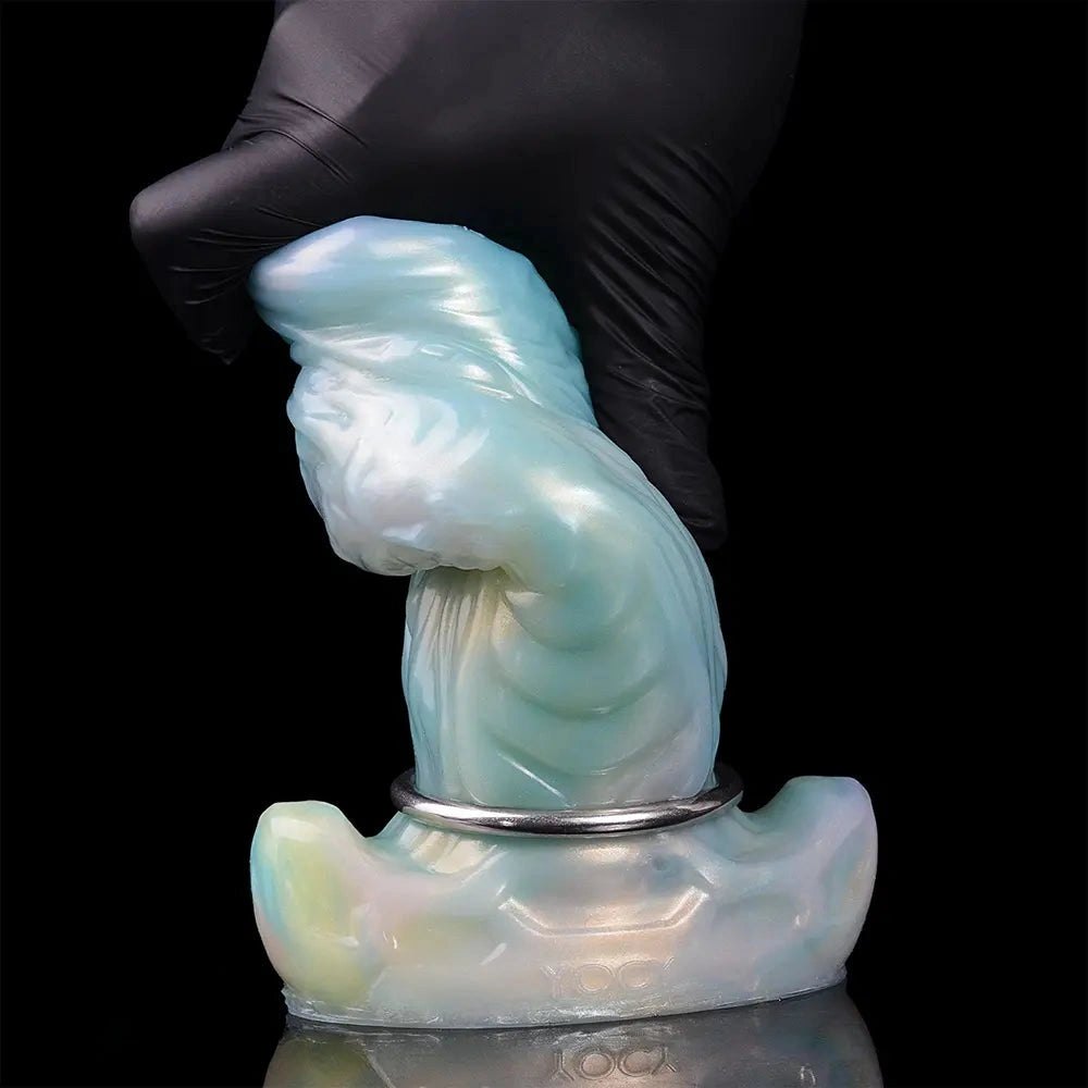 Mixed color inflatable fantasy dildo, photo 13