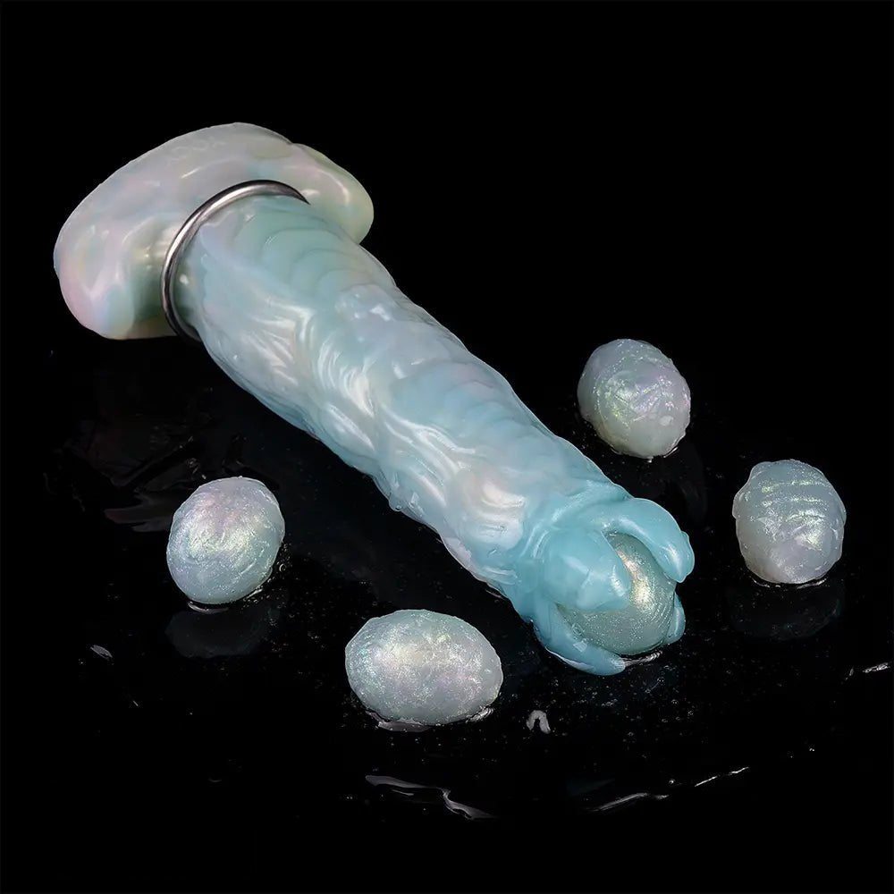 Mixed color inflatable fantasy dildo, photo 5