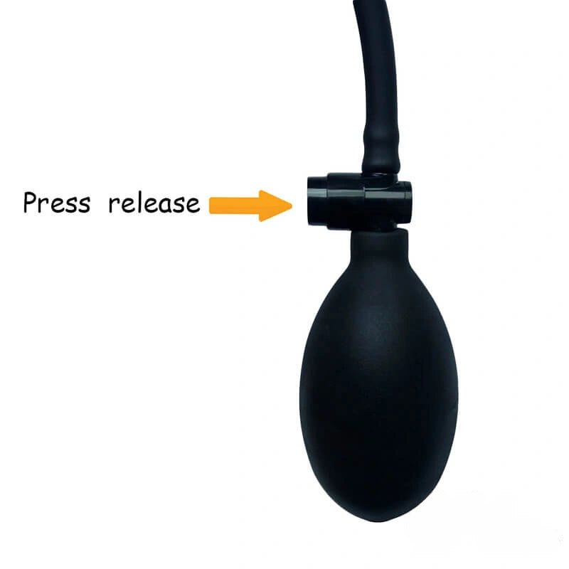 Inflatable realistic silicone dildo with suction cup base, photo 6