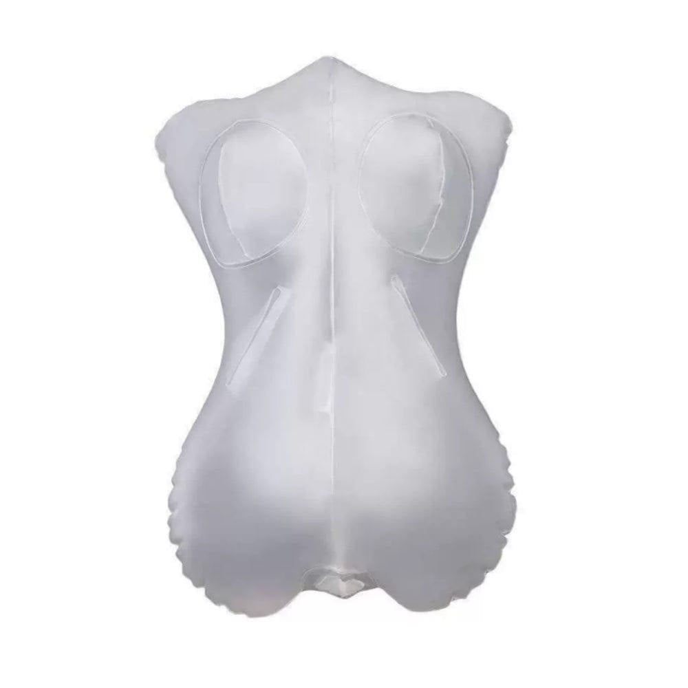 Clear inflatable torso with simulated feet, photo 6