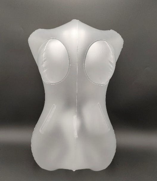 Clear inflatable torso with simulated feet, photo 7