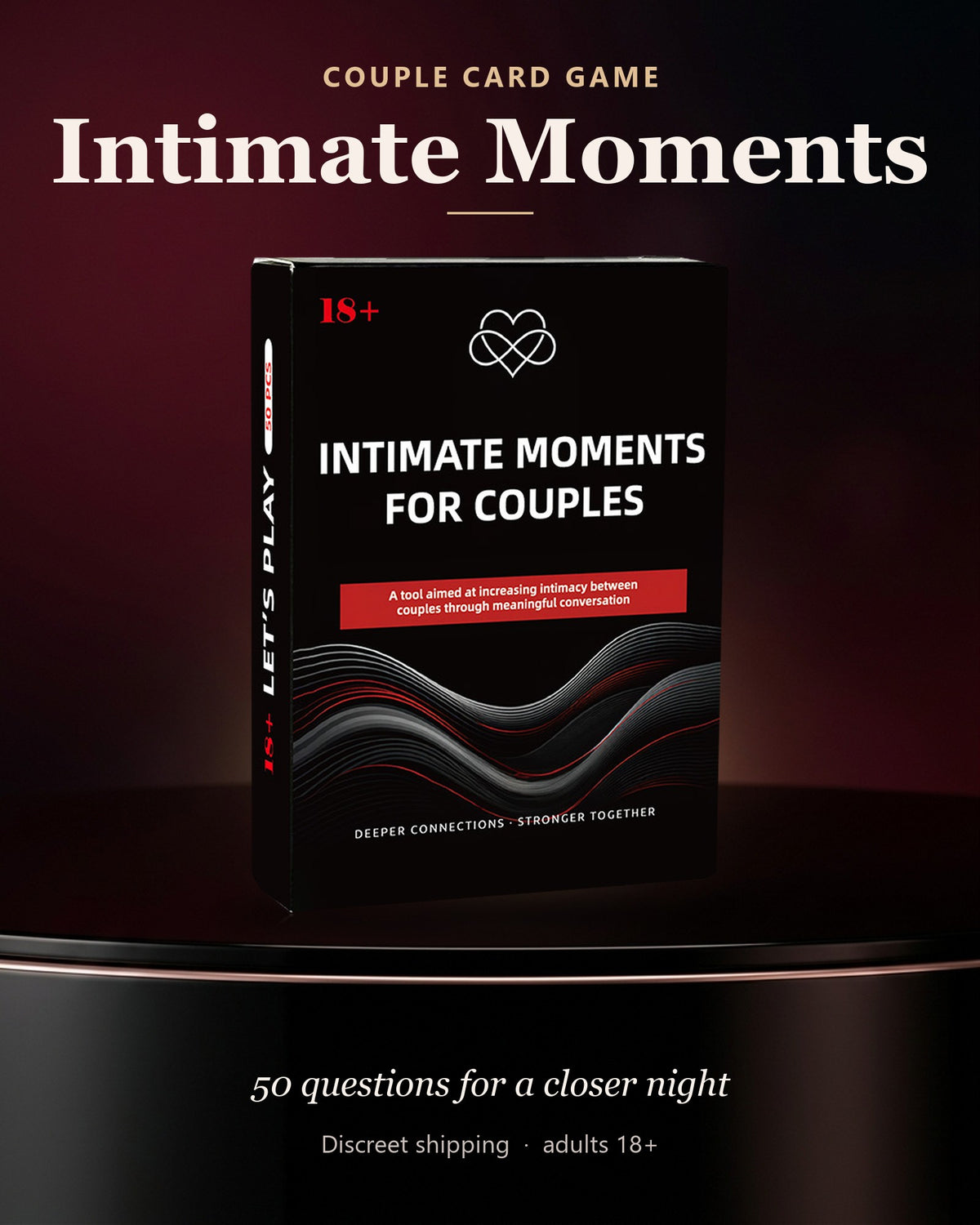 Intimate Moments for Couples - couple card game - WildNightX