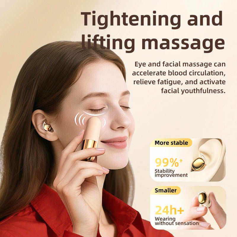 Capsule-shaped wireless vibration massager earbuds, photo 3
