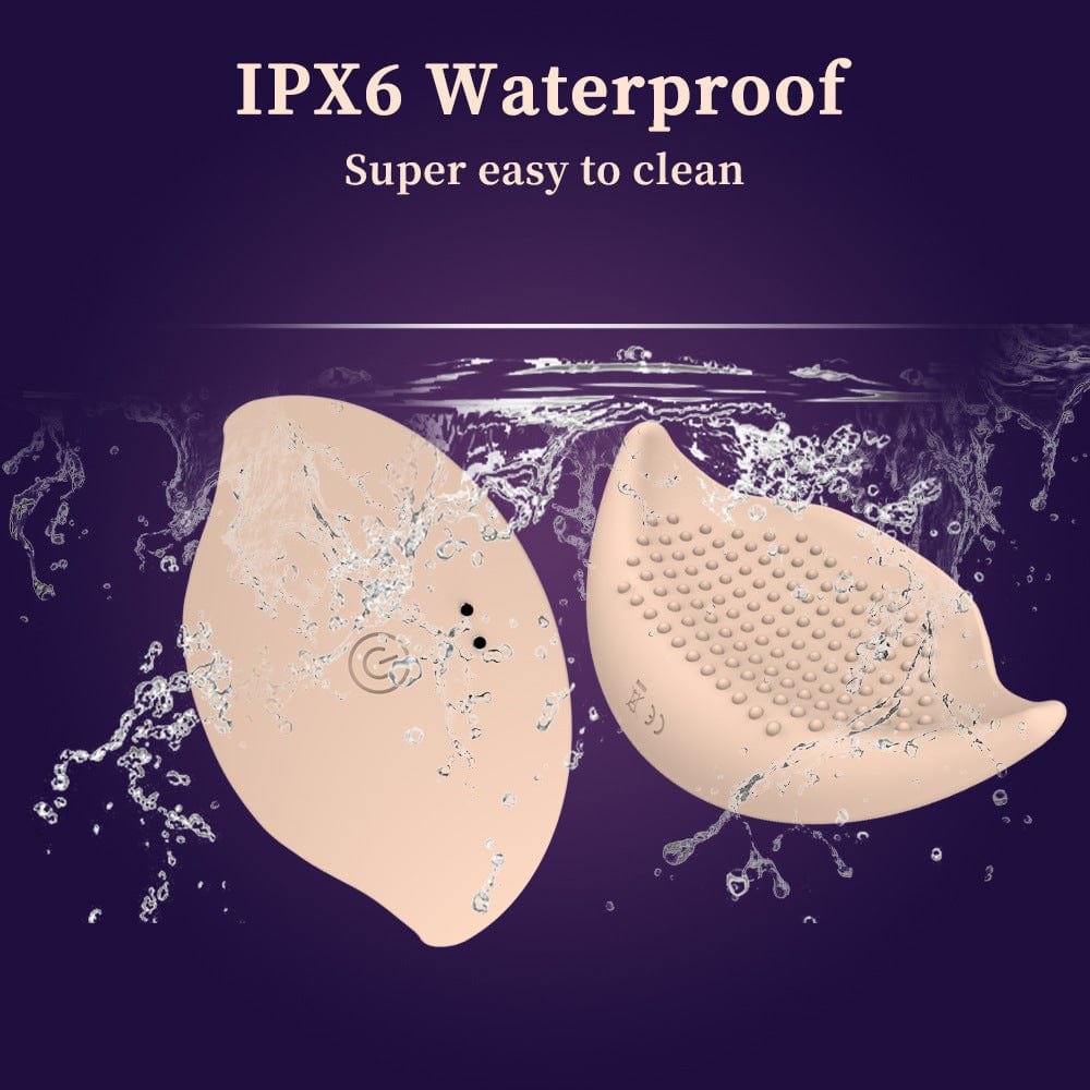 Flesh-toned invisible wearable breast vibrator, photo 10