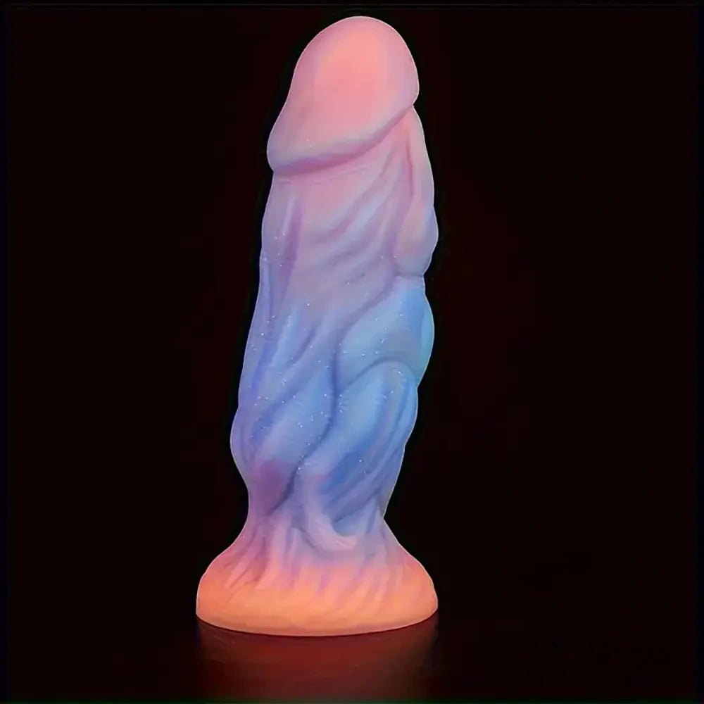 Iridescent multicolor fantasy dildo, photo 1