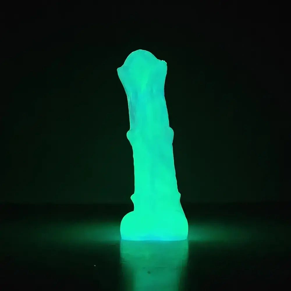 Iridescent ribbed dildo sleeve, photo 7