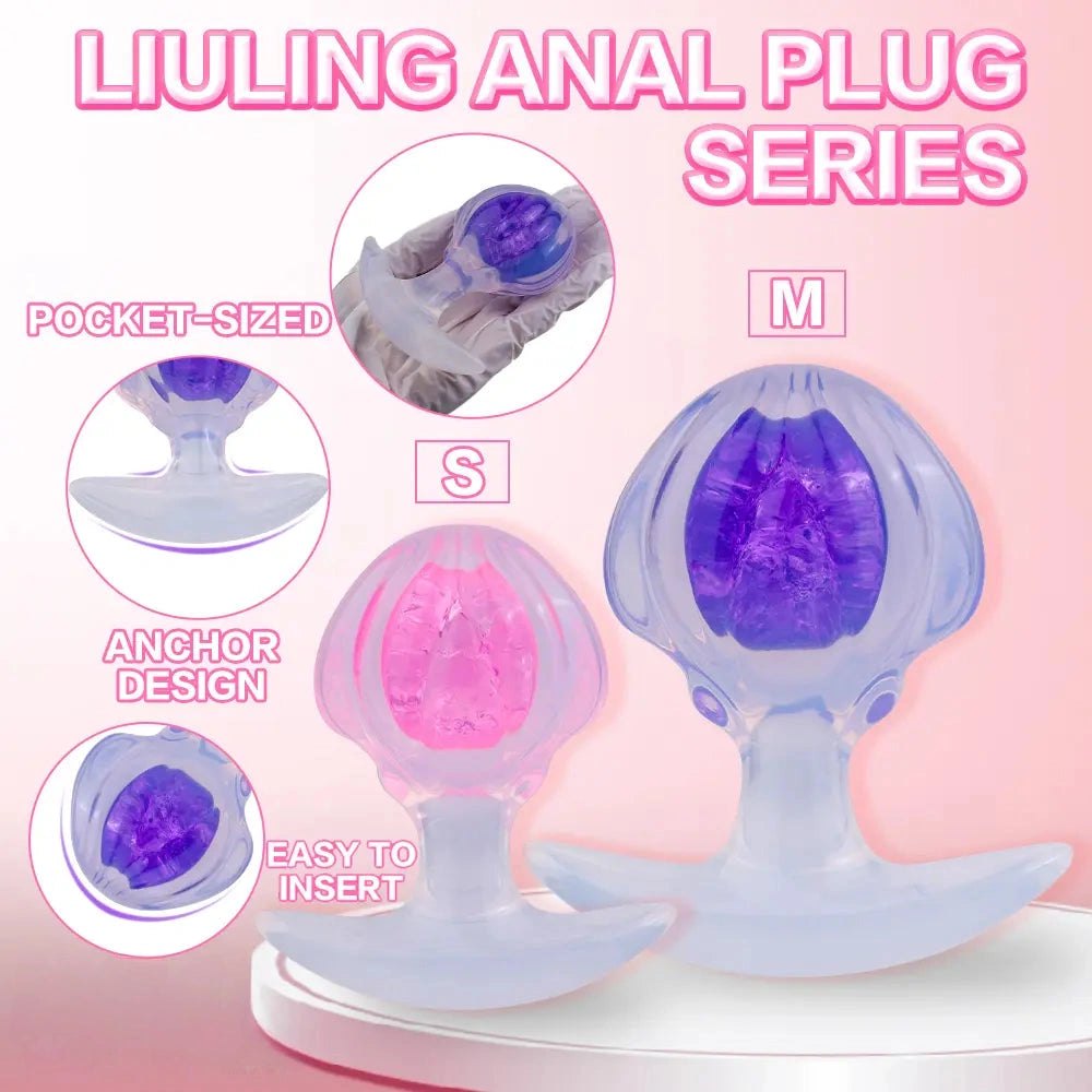 Jelly core silicone butt plug, photo 5