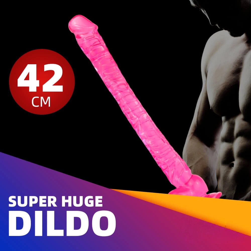 Jelly realistic pvc dildo, photo 10