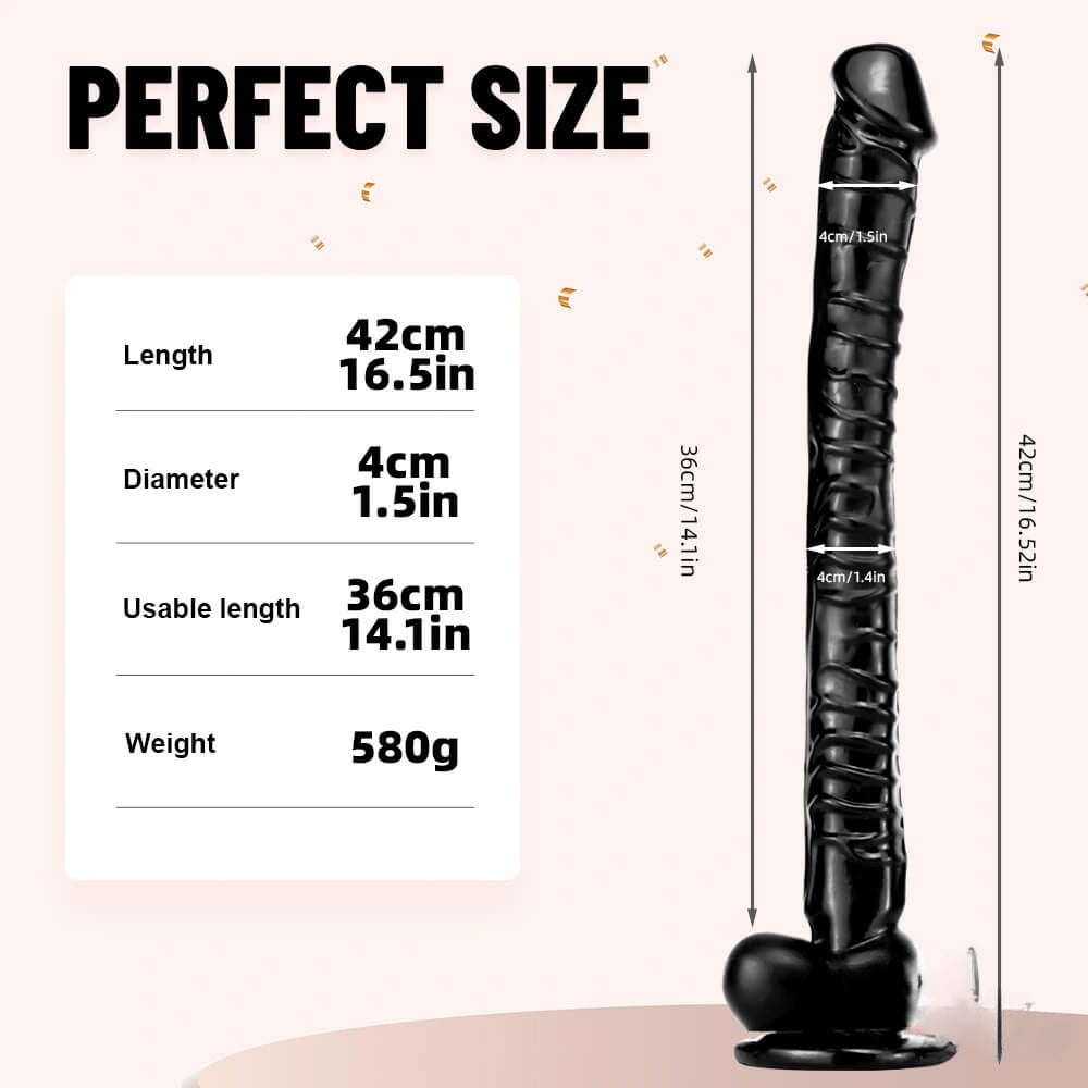 Jelly realistic pvc dildo, photo 14