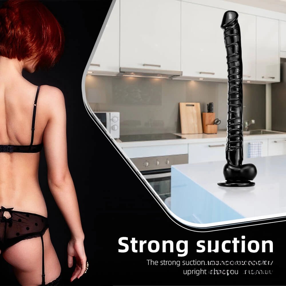 Jelly realistic pvc dildo, photo 15