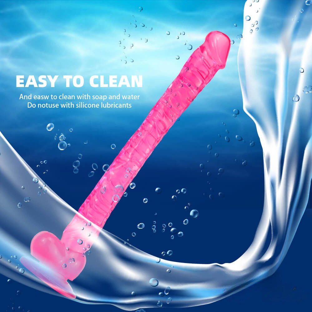 Jelly realistic pvc dildo, photo 9