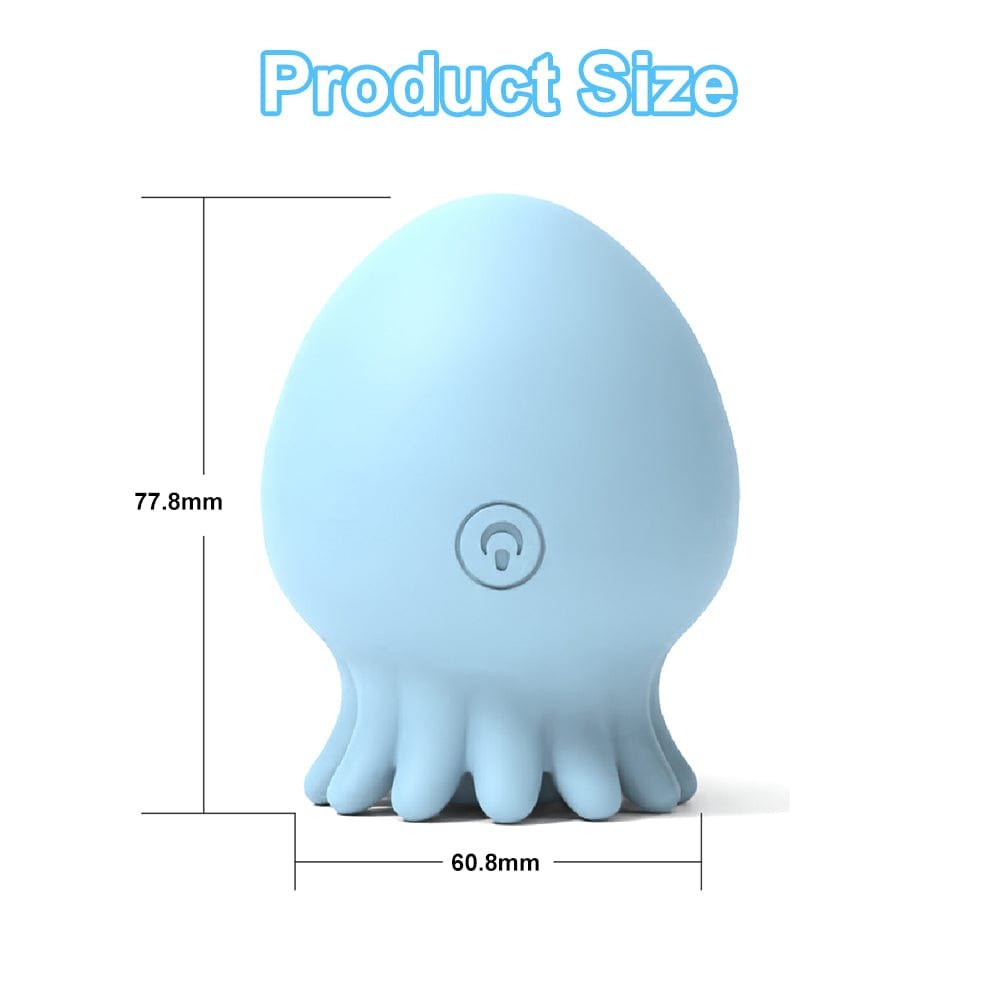 Blue jellyfish clit sucking vibrator, photo 5