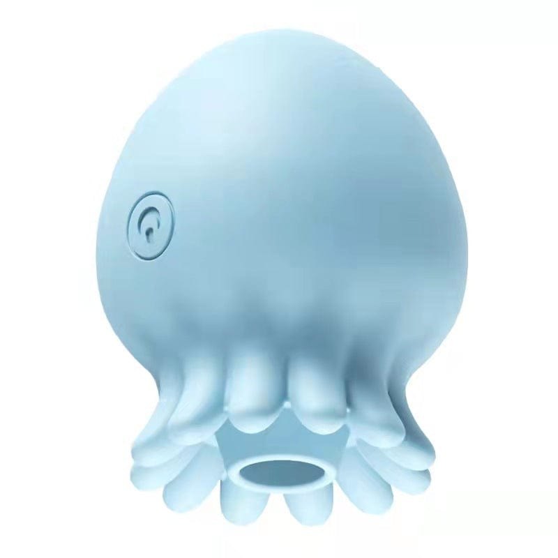 Blue jellyfish clit sucking vibrator, photo 6