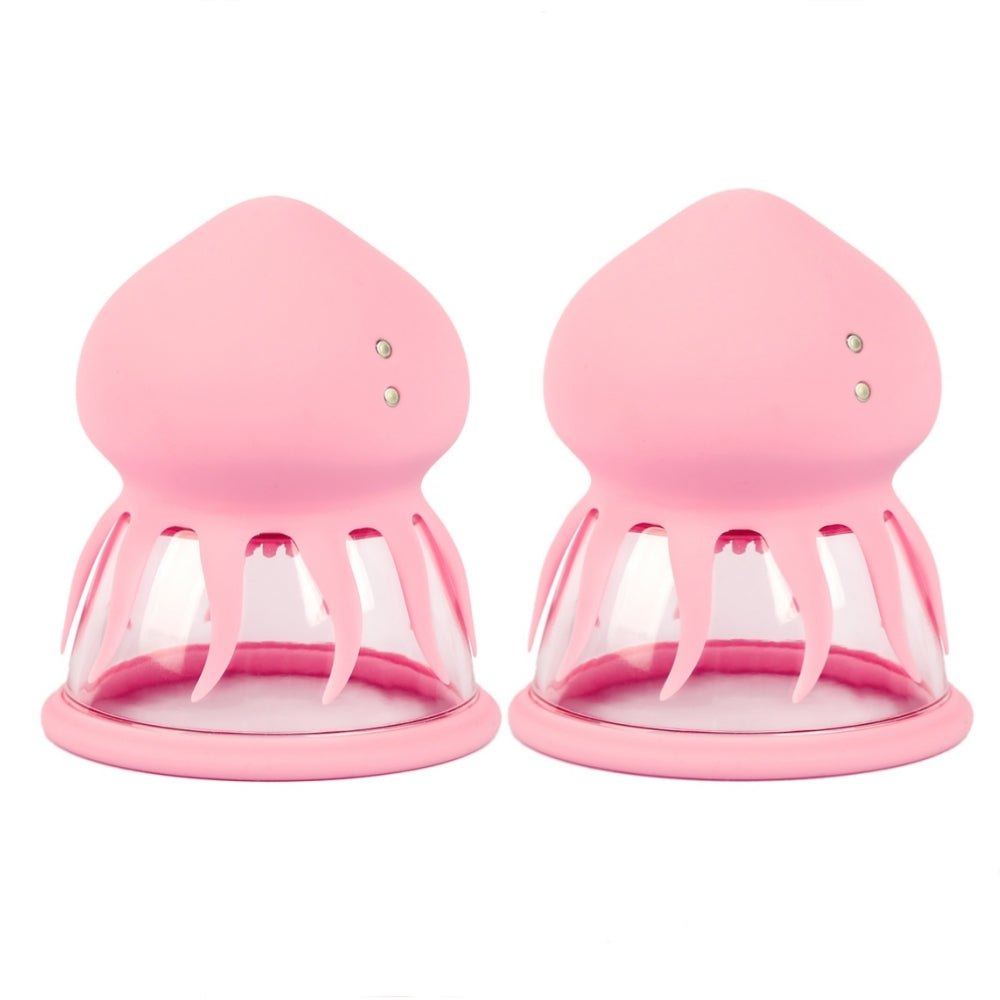 Pink jellyfish shaped nipple suction toy, photo 12