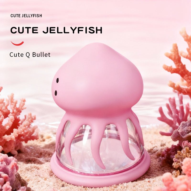 Pink jellyfish shaped nipple suction toy, photo 6