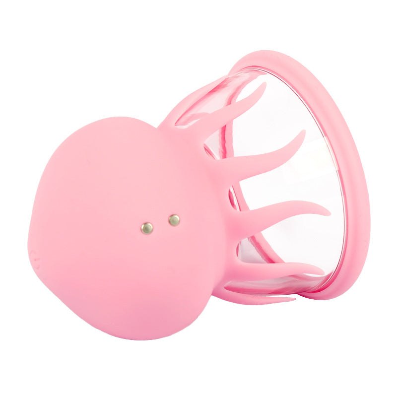 Pink jellyfish shaped nipple suction toy, photo 8